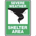 Accuform SEVERE WEATHER SAFETY SIGN SEVERE FRMFEX541XV FRMFEX541XV